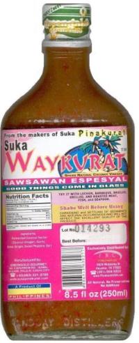 Suka Waykurat 250ml Pinakurat